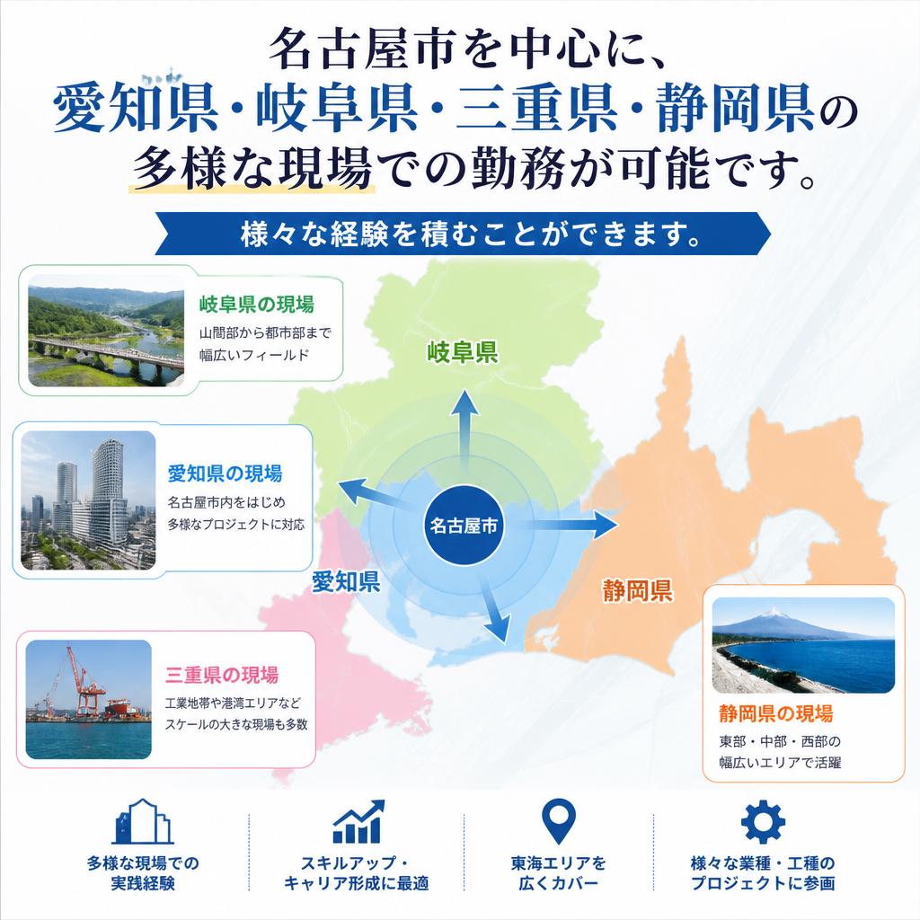 多様な現場でスキルを活かす